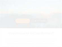 Tablet Screenshot of c-clearpartners.com